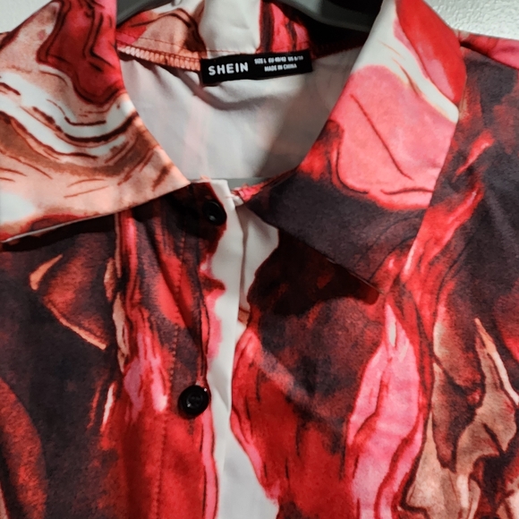 SHEIN Women Large Button Up Top - Picture 4 of 4